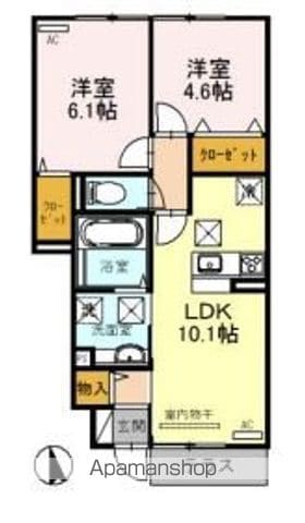 ROOM Mの間取り写真