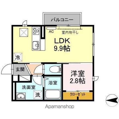 エーデルハイム東津田の間取り写真