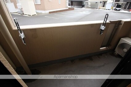 プランドールヒルズ弐号館[2LDK/57.85m2]のバルコニー