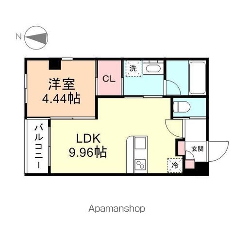 コルテーレ荒町の間取り写真