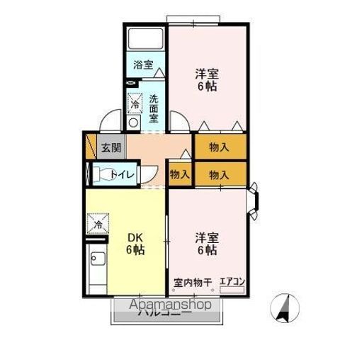 セジュール烏山 IIIIIの間取り写真
