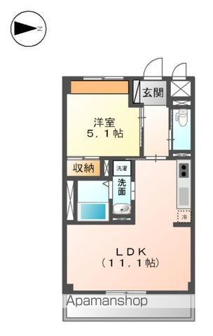 【ユニヴァリィ　セントラルコート長居の間取り】