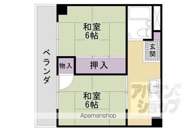 山口マンションの間取り写真