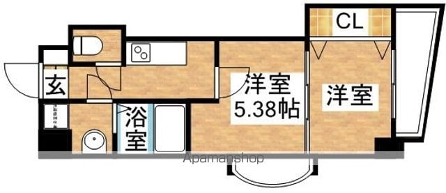 LUXE新大阪SOUTHの間取り写真