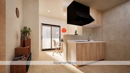 岡山県岡山市北区庭瀬[1LDK/31.45m2]のリビング・居間