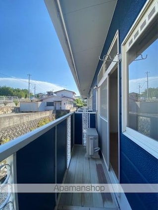 ボンセジュール[2DK/40.04m2]のバルコニー