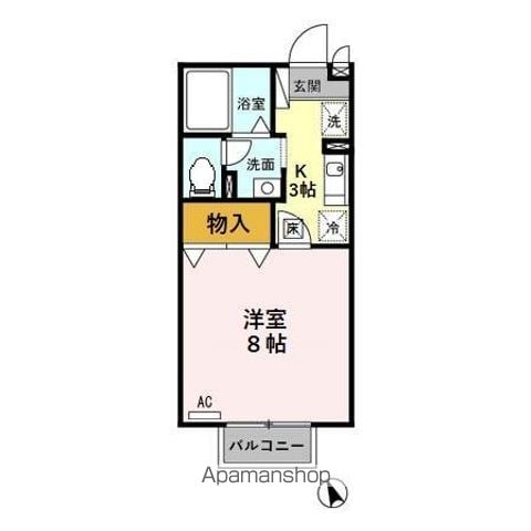 MAISONGEGUSOLEIL AMI(メゾンゲグウソレイユアの間取り写真