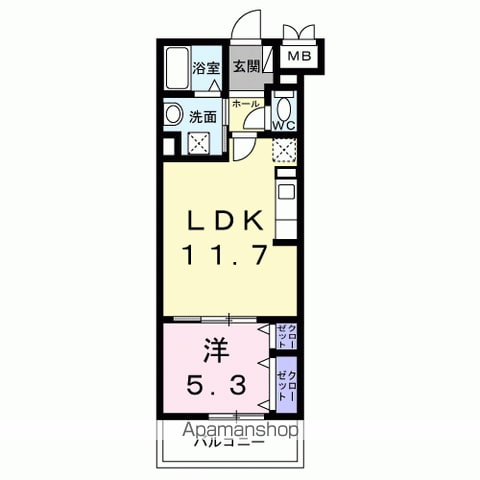 ソレアード志茂 204 ｜ 東京都北区志茂１丁目12-詳細未定（賃貸マンション1LDK・2階・40.80㎡） その2