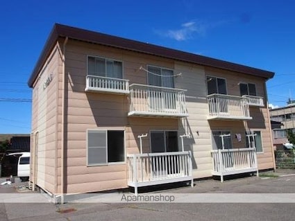 ハイツ松崎Ａ棟[2DK/40.58m2]のバルコニー