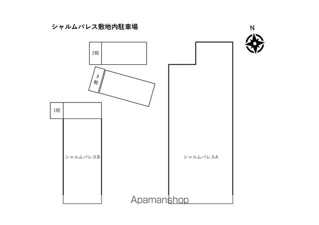 シャルムパレスBの内装写真