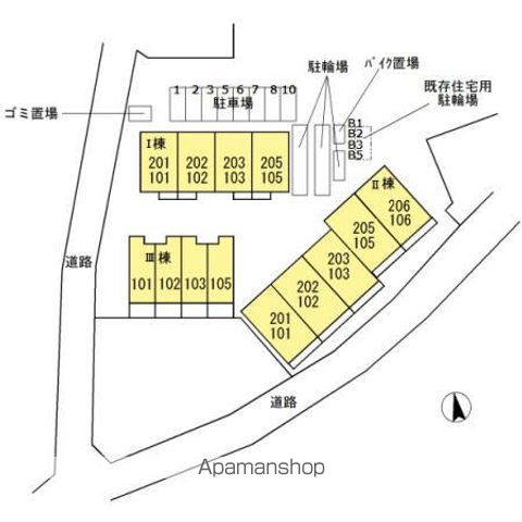 フェリシテ　Ⅰ 205 ｜ 東京都小金井市前原町３丁目17-13（賃貸アパート2LDK・2階・61.56㎡） その27