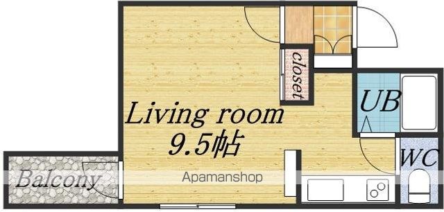 エムズアパートメントの間取り写真