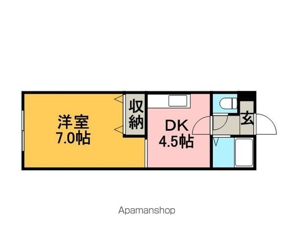 ベルハイム大谷地の間取り写真