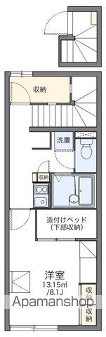 レオパレスグレイスコート参番館の間取り