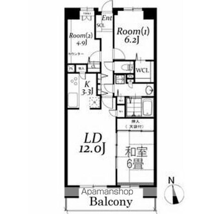 白井ロジュマン[3LDK/76.27m2]の内装