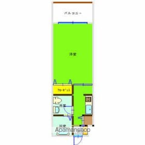 鹿児島市唐湊線 桜島桟橋通駅 徒歩37分 3階建 築19年の間取り写真