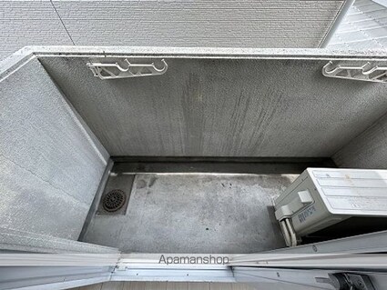 広島県広島市西区楠木町３丁目[1R/18.9m2]のバルコニー