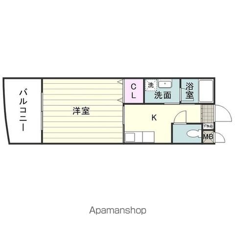 ブルースター天保山の間取り写真