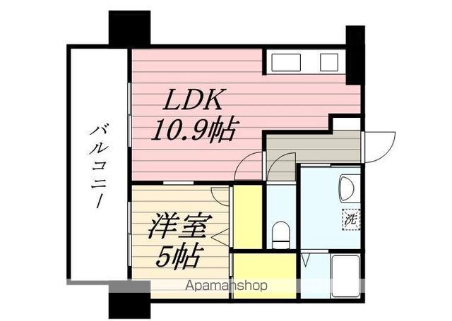 エグゼ博多コンドミニアムの間取り