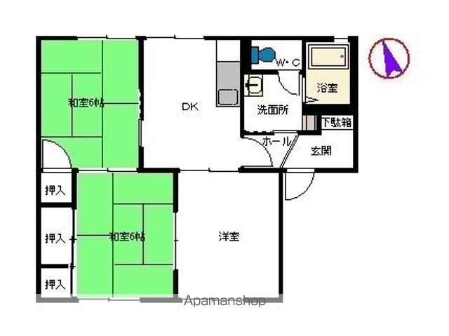 ルミエール基山 A棟の間取り写真