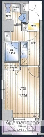 アクタス博多駅前の間取り写真