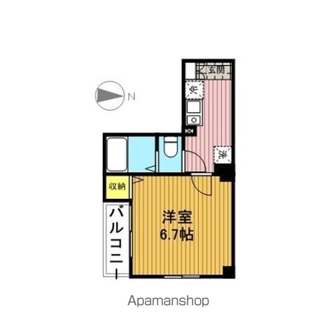 アクシーズグランデ常盤の間取り写真