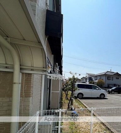 レオパレス花森[1K/22.35m2]のバルコニー