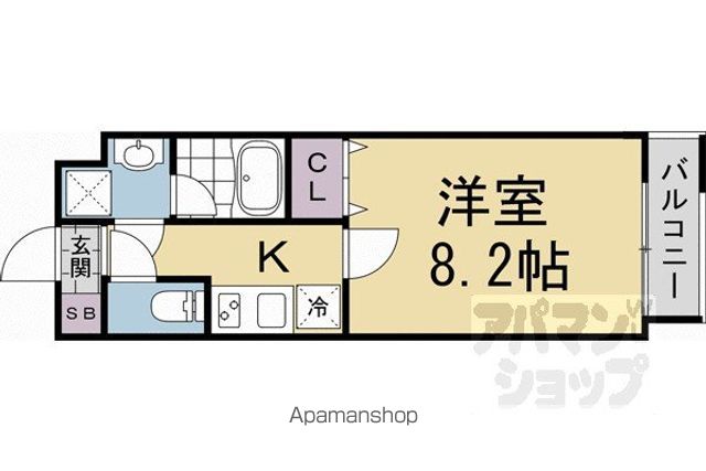 POURTOUJOURS双ヶ岡の間取り写真