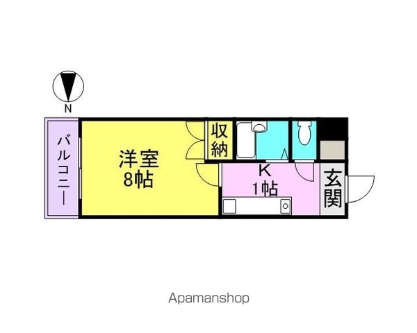 ケーエム泉の間取り写真