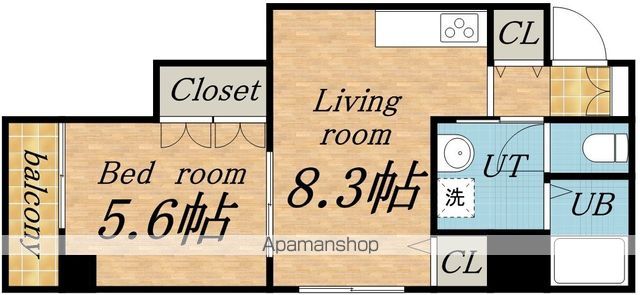 ブルースカイ北20の間取り写真