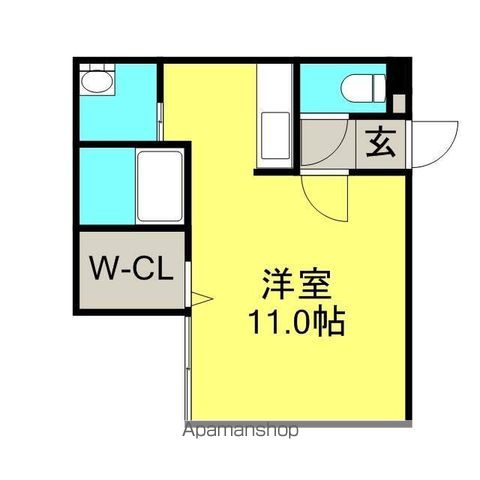 パークアベニュー北広島の間取り写真