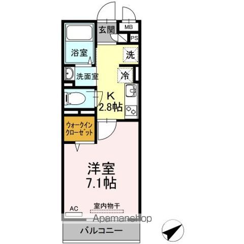 ラプンツェルの間取り写真