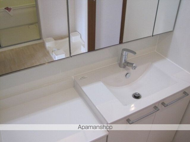 Ｄーｒｏｏｍシャルム　Ａ棟[2LDK/69.51m2]の洗面所