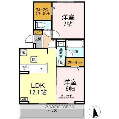 ヴィレオの間取り写真