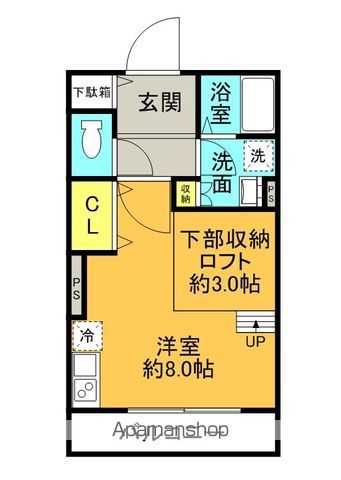 キャルムコート交野の間取り写真