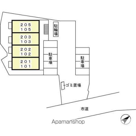 ヴィアノ　Ⅰ 202 ｜ 千葉県松戸市河原塚275-2（賃貸アパート1LDK・2階・45.81㎡） その22