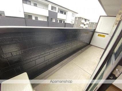 フォブールＫＭＴⅡ[2LDK/54.65m2]のバルコニー