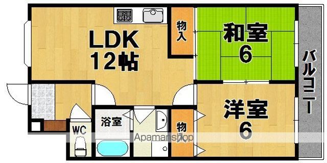 リバティーベルの間取り写真
