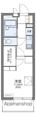 レオパレスLEBEN京橋の間取り写真