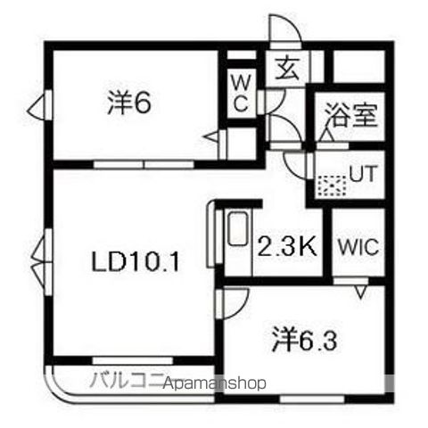 イルマーレの間取り写真