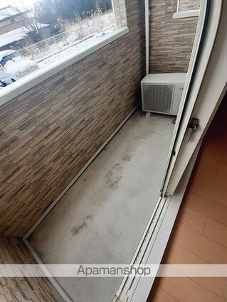 ヴィラ　アクイールＡ[1LDK/45.77m2]のバルコニー