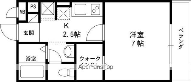 セジュールオッツ八戸ノ里の間取り写真