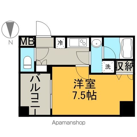 APEX名古屋栄PREMIERLIFEの間取り写真