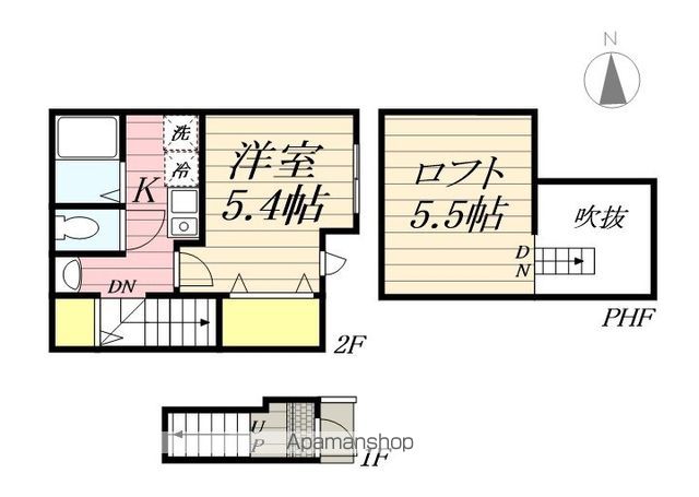 ＭＥＬＤＩＡ松戸Ⅲの間取り