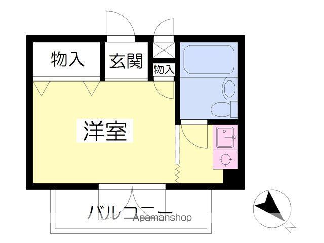 サンプラザベビードールの間取り写真