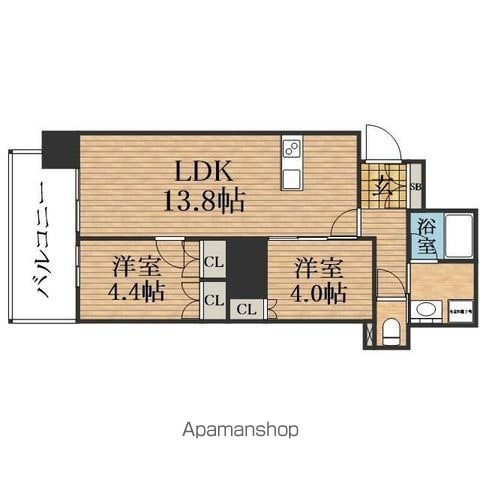 RJR堺筋本町タワーの間取り写真
