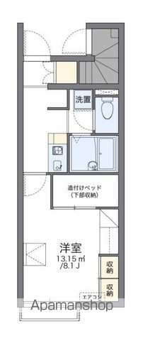 【レオパレスエスペーロの間取り】