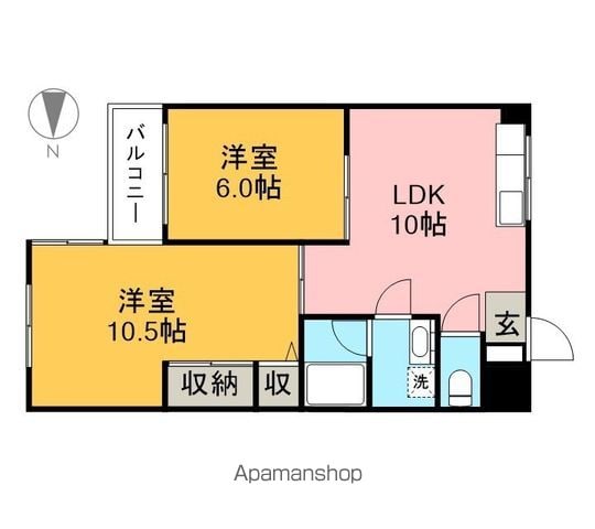 グランドハイツダイケーの間取り写真