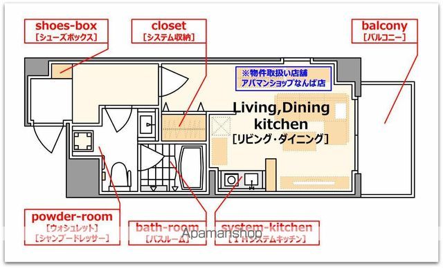 セレブコート日本橋の間取り写真