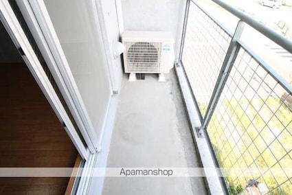 アルフォレスト森山[1K/22.2m2]のバルコニー